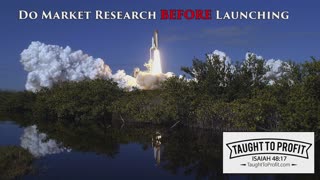 Do Market Research BEFORE Launching A Product Or Service!