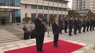 Defense Secretary, Lloyd Austin in South Korea