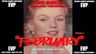 EVP Spirits Saying The Hard To Pronounce Word FEBRUARY Afterlife Communication