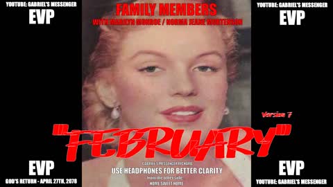 EVP Spirits Saying The Hard To Pronounce Word FEBRUARY Afterlife Communication