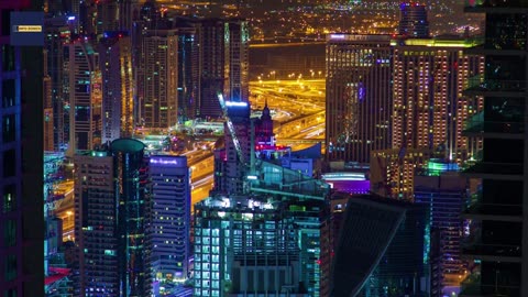 Dubai Night View