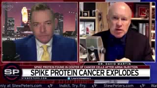 Dr David Martin: Cancer Rates EXPLODE From VAXX mRNA Spike Protein Found In Center Of Cancer Cells