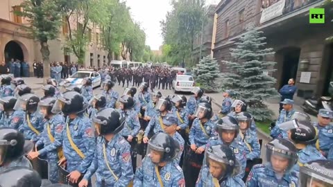 Police disperse anti-govt protest in Armenian capital