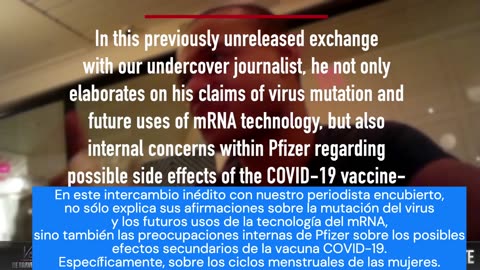 El director de Pfizer, preocupado por la salud reproductiva de las mujeres tras las vacunas COVID-19