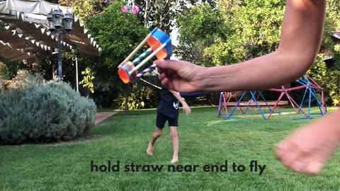 How to Make a Simple DIY Flying Toy Zippy Zoomers