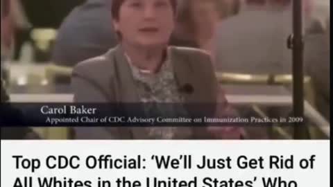 WHEN TOP CDC OFFICIAL CAROL BAKER WAS ASKED HOW TO DEAL WITH THE UNVACCINATED SHE SAID...