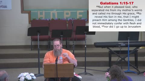 Sunday Sermon at Moose Creek Baptist Church 4/28/2024