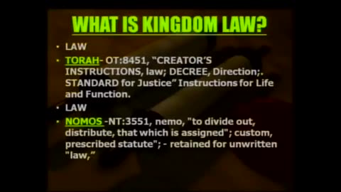 Defining and Understanding Law Part 2 - Dr. Myles Munroe