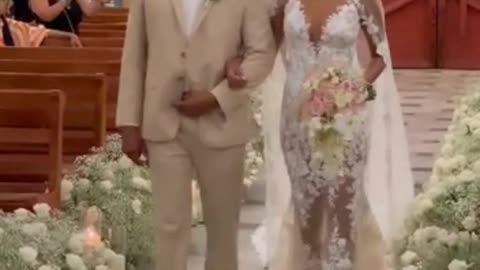 Boda de la exreina Valeria Ayos