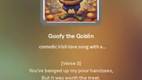 Goofy the Goblin (A Homebrew DnD Campaign Song)