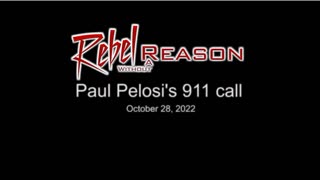 Paul Pelosi 911 Call Released!