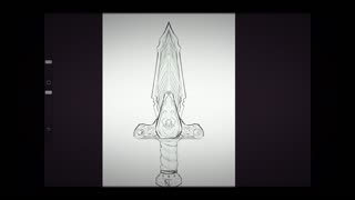 Let's Draw with Nate Lindley - Sketching a Fantasy Dagger (Concept Art)