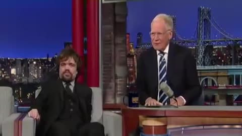 Peter Dinklage Interview - Late Night With David Letterman