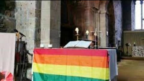 Pride Flag On Church Altar Sparks Almighty Court Battle