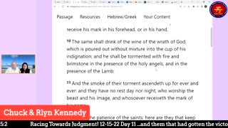 God is Real: 12-15-22 Racing Towards Judgment Day11 - By Pastor Chuck Kennedy
