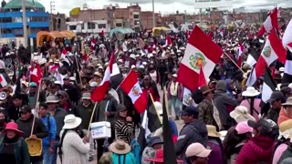 Peru protesters call for president's resignation