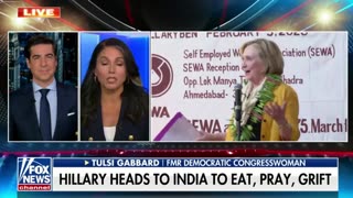 Tulsi Gabbard: "There's never been a war that Hillary has seen that she has not loved."