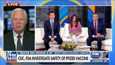 Senator Ron Johnson exposes the CDC, FDA and Pharmaceuticals