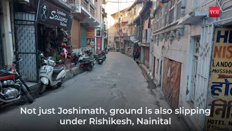 After Joshimath, Rishikesh, Nainital residents fear as cracks appear in buildings, roads