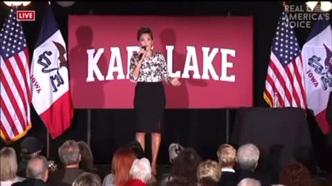 Kari Lake Teases Senate, VP Run At Iowa Rally