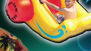 TOP TEN POOL INFLATABLES FOR SUMMER pt 7 - SEE-SAW OF THE SEA WE SAW!