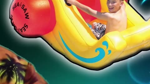 TOP TEN POOL INFLATABLES FOR SUMMER pt 7 - SEE-SAW OF THE SEA WE SAW!