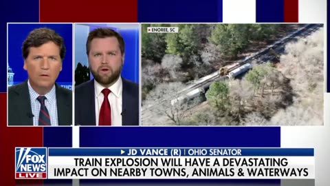 Senator JD Vance on the toxic train derailment in East Palestine, Ohio