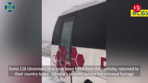 This is how repatriated hostages are welcomed in Ukraine