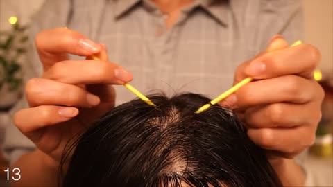 [ASMR] 30 TRIGGERS Scalp Scratching (No Talking, Layered sounds)