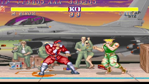 M. Bison vs Guile