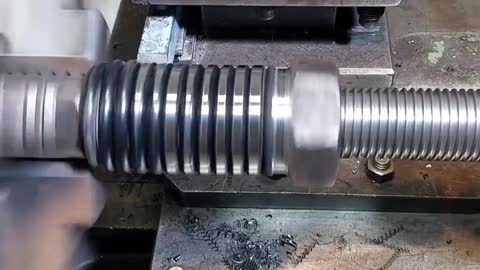 Few people know this technique of turning metal