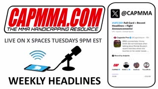 Weekly MMA Headlines & Hot Topics