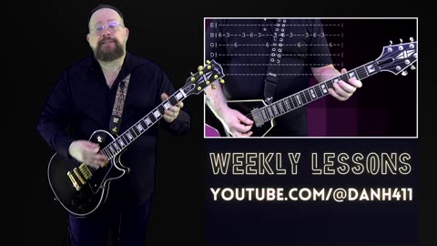 Learn Guitar at YouTube.com/@DanH411 #guitarlessons #learnguitar #leadguitar #guitarsolos #guitar