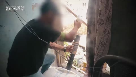 Hamas militants shoot down Israel war helicopte.
