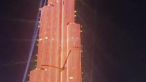 Amazing Light On Burjkhalifa (Nature Hub)
