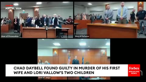 BREAKING NEWS- Chad Daybell Found Guilty Of Murdering First Wife And Lori Vallow's Two Children