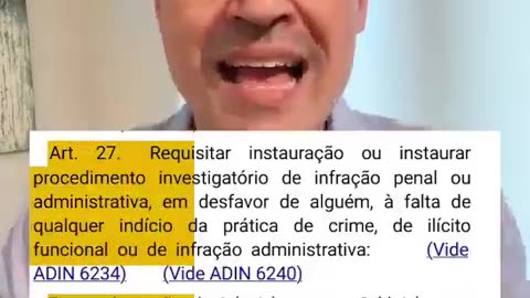 Ação que pede que os ministros de Lula sejam responsabilizados por abuso de autoridade.