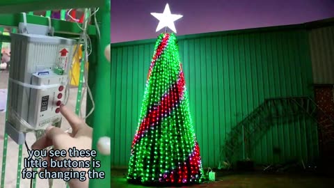 Motif Christmas tree break-down how it is made of? #hoyechi