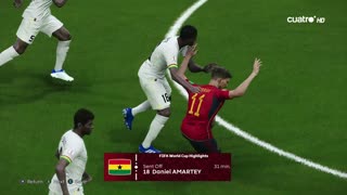 eFootball PES 2021 l No surprise in match Quarter-Final FIFA World Cup Quatar 2022 Spain v Ghana