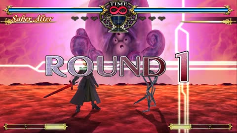 Fate/unlimited codes - Saber Alter vs Dragon Tooth Warrior PCSX2 1.4.0