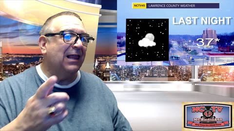 NCTV45 LAWRENCE COUNTY 45 WEATHER FRIDAY APRIL 26 2024