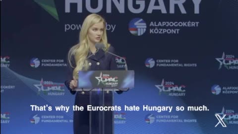 What Is Happening To White People - CPAC Hungary 2024 - Eva Vlaardingerboek