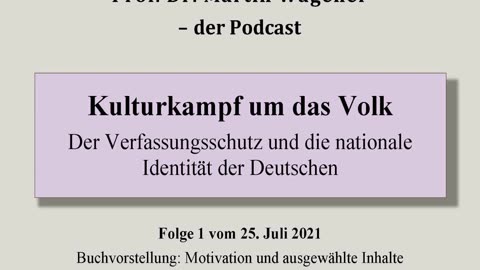 Realistisch Gedacht 1: Kulturkampf um das Volk Der Verfassungsschutz und die Deutschen