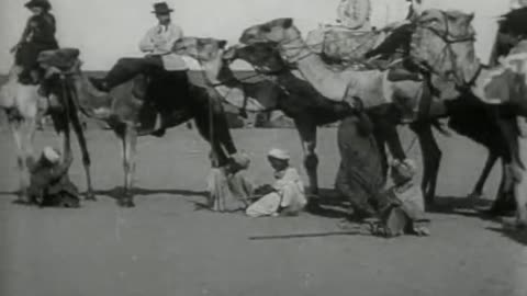 Along The Upper Nile, Tout Le Long Du Nil Supérieur (1908 Original Black & White Film)