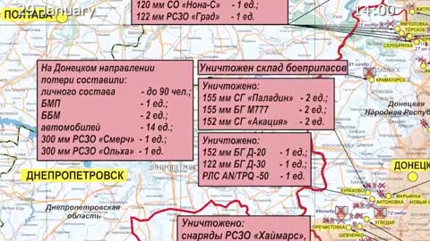 2023-01-29 Russian Defence Ministry report