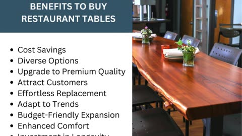 Crafting Ambiance: The Timeless Charm of Restaurant Wood Tables | AMKO Group