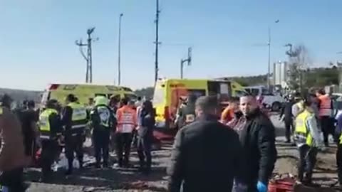 JUST IN- Car Ramming Attack in Jerusalem