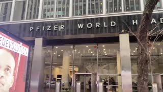 Amazing - Project Veritas Rented an LED Truck and Parked it Outside of Pfizer