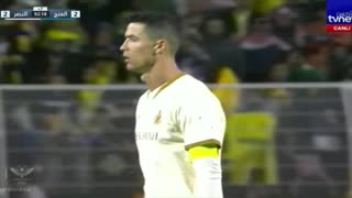 Cristiano Ronaldo First Goal in Al Nassr
