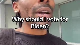 Black Man Asks: "Why Should I Vote For Biden??"